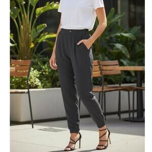 Women's Ankle Jogger Pants - Black